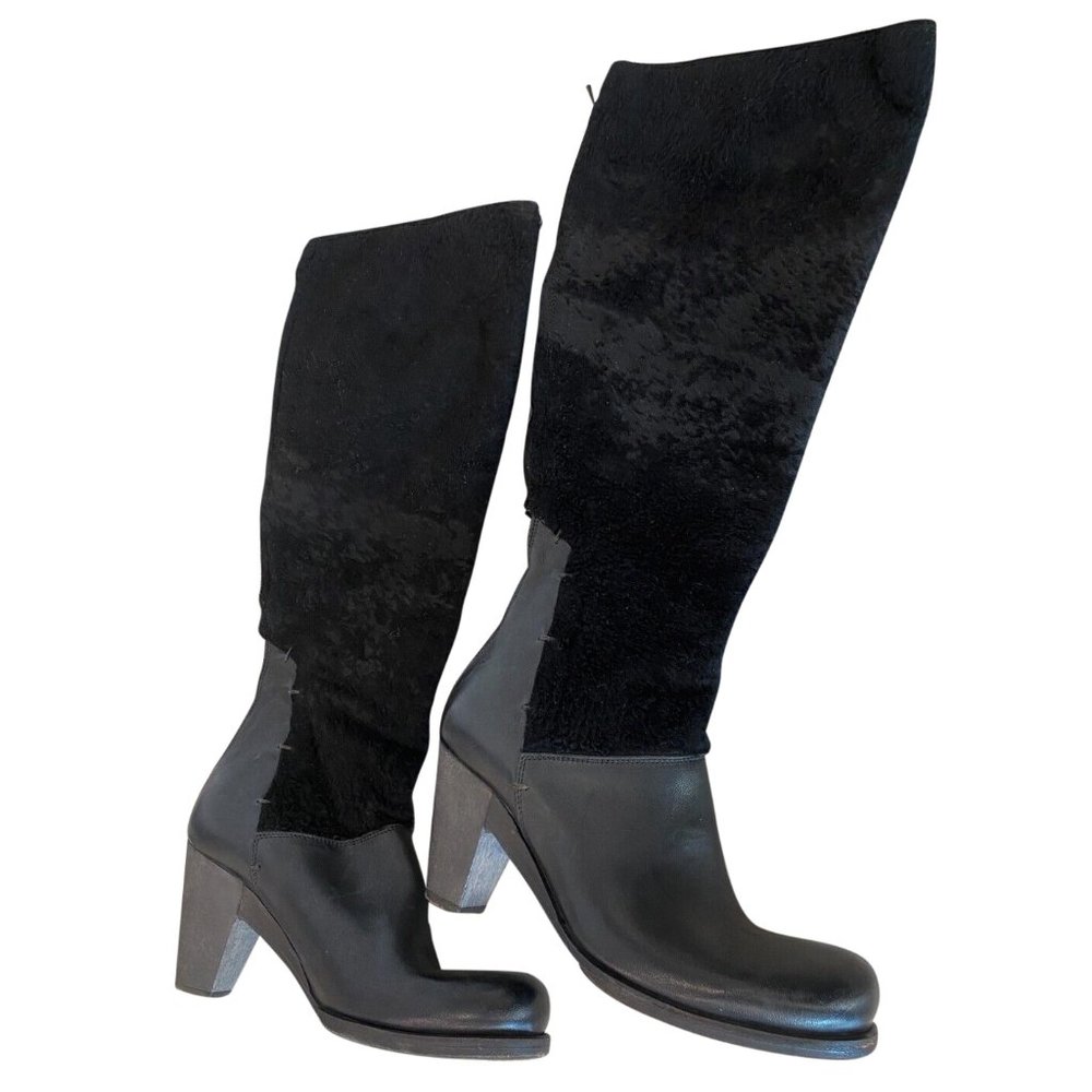 Ria Dunn Leather Shearling (Guidi Ann Demeulemeester Yohji Yamamoto Galliano)